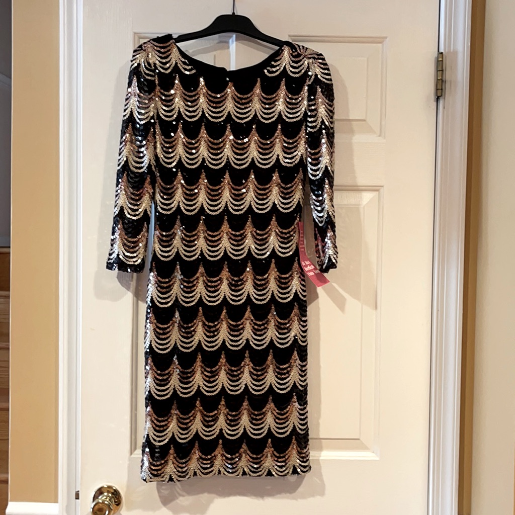 Crystal Doll | Dresses | Crystal Doll Sequins Open Back Party Mini Dress 7  | Poshmark